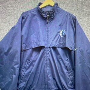 Nike Men's Blue Windbreaker Jacket